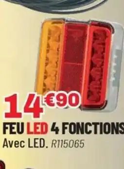 Brico Pro Feu led 4 fonctions offre