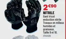 Brico Pro Nitrile gant tricot offre