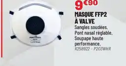 Brico Pro Masque ffp2 à valve offre