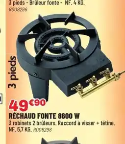 Brico Pro Réchaud fonte 8600 w offre