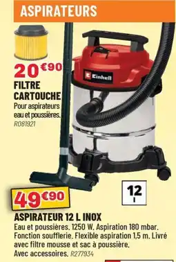 Brico Pro Aspirateur inox offre