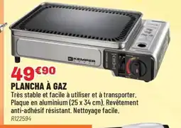 Brico Pro Plancha à gaz offre