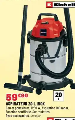 Brico Pro Aspirateur inox offre