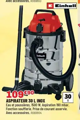 Brico Pro EINHELL Aspirateur inox offre