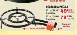 Brico Pro Réchaud à paëlla offre