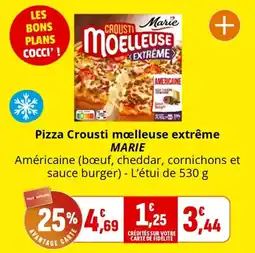 Coccimarket Pizza crousti malleuse extrême marie offre