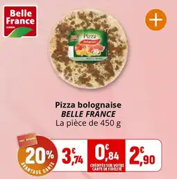 Coccimarket Pizza bolognaise belle france offre