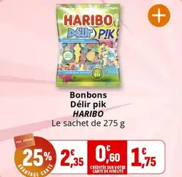 Coccimarket Bonbons délir pik haribo offre