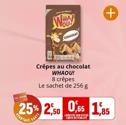 Coccimarket Crêpes au chocolat whaou offre