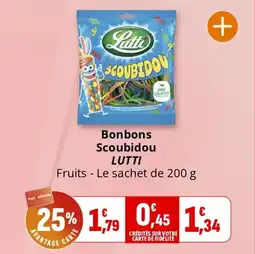 Coccimarket Bonbons scoubidou lutti offre