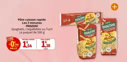 Coccimarket Pâte cuisson rapide les 3 minutes panzani offre
