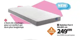 Conforama Matelas Fan 4 offre