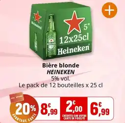 Coccimarket Bière blonde heineken offre