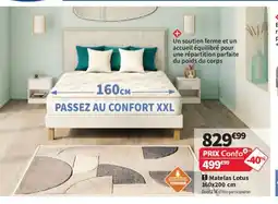 Conforama Matelas Lotus offre