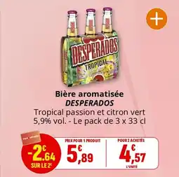 Coccimarket Bière aromatisée desperados offre