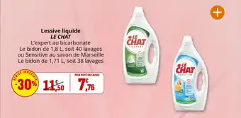 Coccimarket Lessive liquide le chat offre