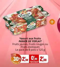 Coccinelle Express Yaourt aux fruits panier de yoplait offre