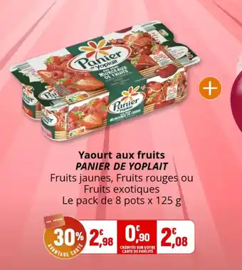 Coccinelle Express Yaourt aux fruits panier de yoplait offre