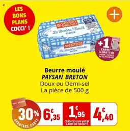 Coccinelle Express Beurre moulé paysan breton offre
