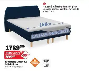 Conforama Matelas Smart 300 offre