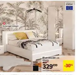 Conforama Lit Glossy offre