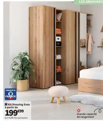 Conforama Kit Dressing Enzo offre