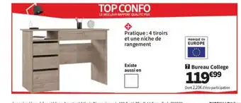 Conforama Bureau College offre