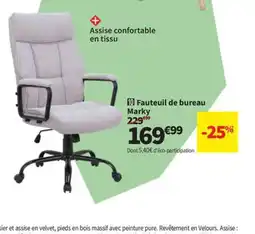 Conforama Fauteuil de bureau Marky offre