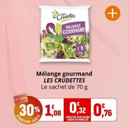 Coccinelle Express Mélange gourmand les crudettes offre