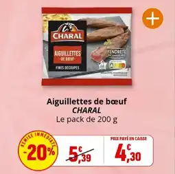 Coccinelle Express Aiguillettes de bœuf charal offre