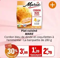 Coccinelle Express Plat cuisiné marie offre