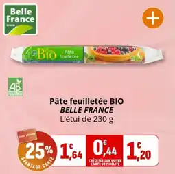 Coccinelle Express Pâte feuilletée bio belle france offre