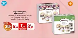 Coccinelle Express Glace mini pots häagen-dazs offre