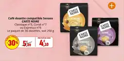 Coccinelle Express Café dosette compatible senseo carte noire offre