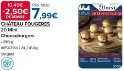 Costco Château fougères - mini cheeseburgers offre