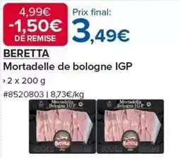 Costco Beretta - mortadelle de bologne igp offre