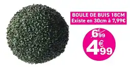 Kandy Boule de buis 18cm offre