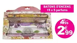 Kandy Batons d'encens offre