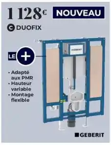 Cedeo Geberit - adapte aux pmr offre