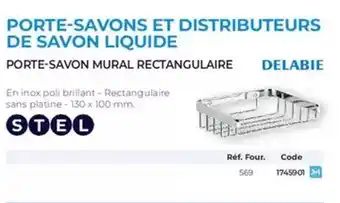 Cedeo Porte-savons et distributeurs de savon liquide offre