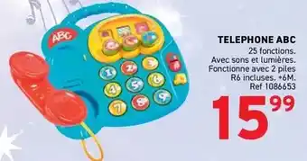 Trafic Telephone abc offre