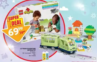 Trafic Lego - le train d'aventure interactif offre