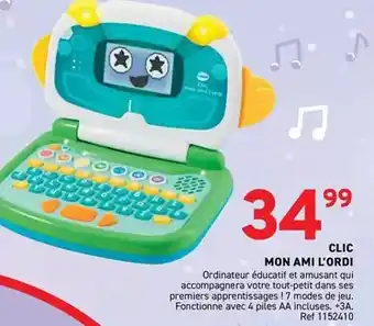 Trafic Mon ami l'ordi offre