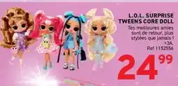 Trafic L.o.l. - l.o.l. surprise tweens core doll offre