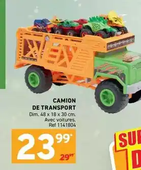 Trafic Dim - camion de transport offre