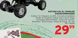 Trafic Voiture 4x4 xl crawler radiocommandee offre