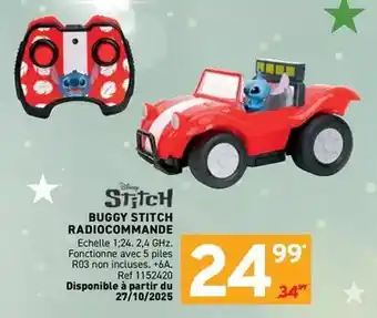 Trafic Stitch - buggy radiocommande offre