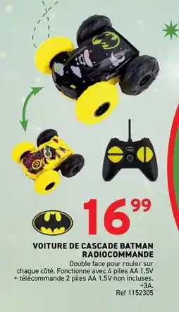 Trafic Batman - voiture de cascade radiocommande offre