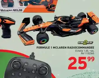 Trafic Formule 1 mclaren radiocommandee offre