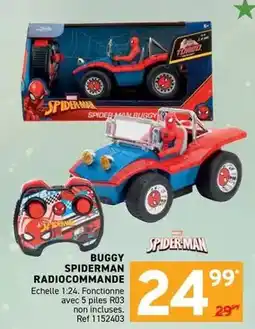 Trafic Spiderman - buggy radiocommande offre
